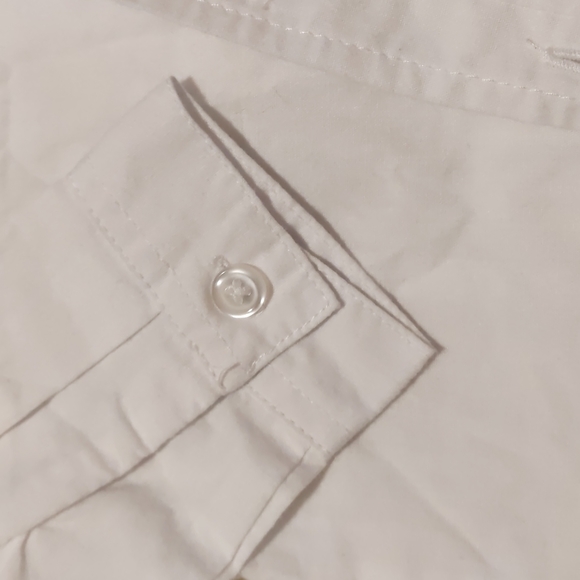 Leveret White girls dress shirt size 2 - Picture 5 of 9
